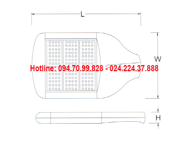 Đèn đường led ASV-808